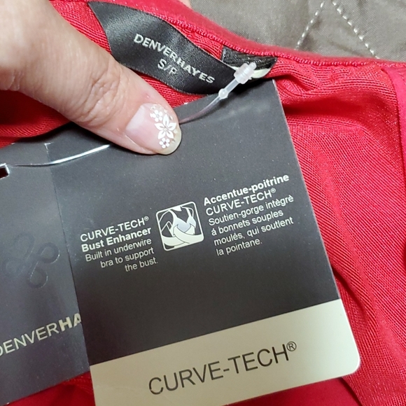 Cute red summer halter dress - Picture 6 of 6